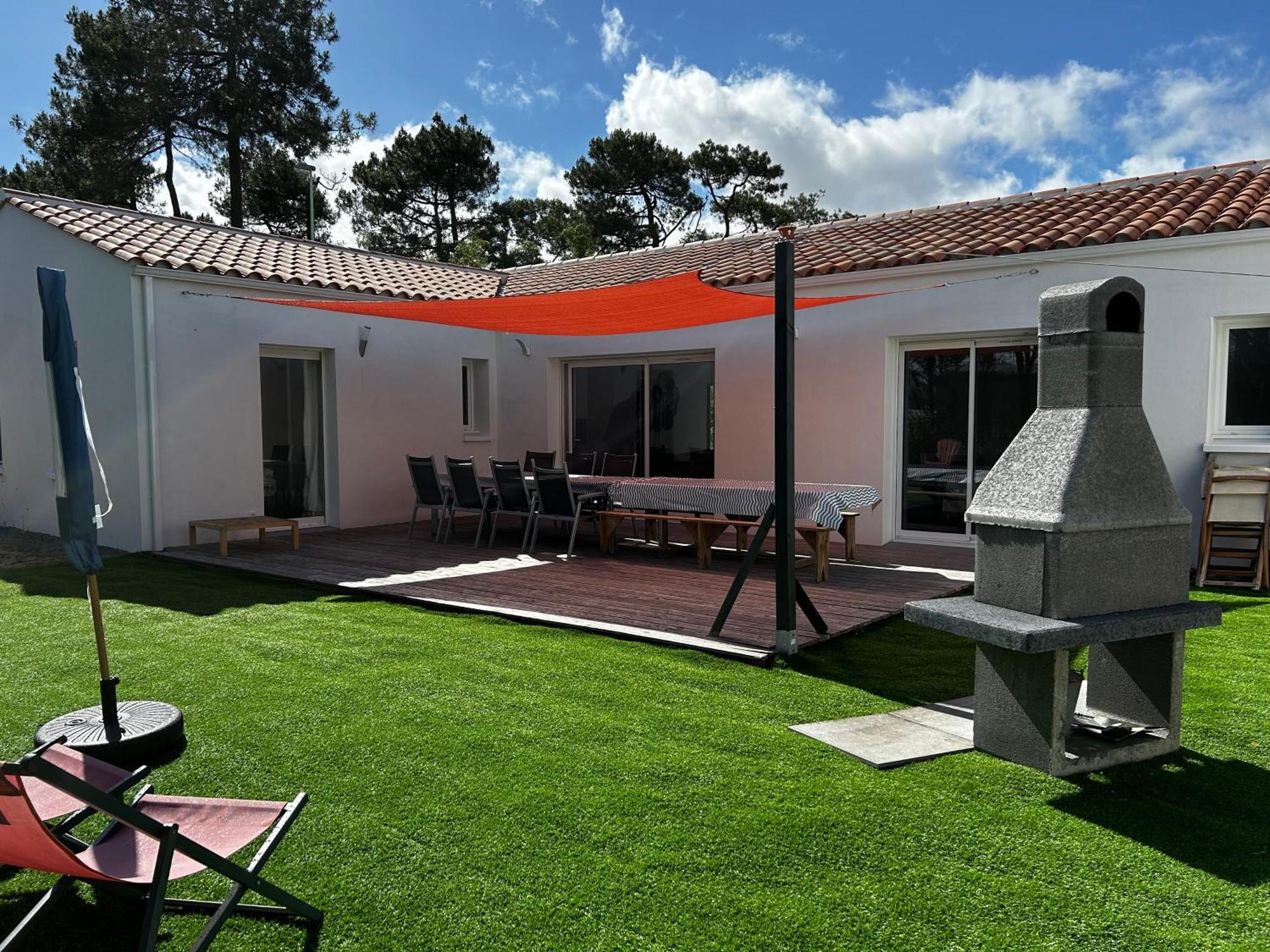 St Jean De Monts Maison Neuve 15 Pers 6Ch La Parée Preneau Екстериор снимка